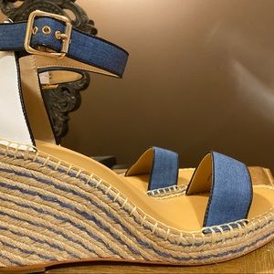 CAbi Spring 2019 Sz 10 Parker Wedge